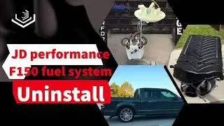F150 fuel pump swap.    JD performance fuel pumps coming out, stock going back in.  