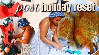 life as a stay-at-home-mom and wife ♡| tilapia recipe | taking down the christmas tree🎄
