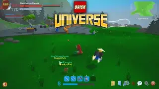 Unity3d MMORPG - Brick Universe (Update #2) | Multiplayer test