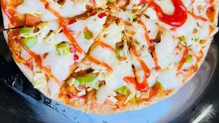Roti ( chapati ) Pizza by Tinki&rsquo;skitchen #kidsfavourite #instantpizza #pizzarecipe
