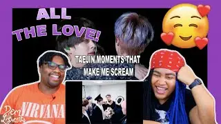 TAEJIN | Moments that make me scream | BTS V AND JIN | REACTION