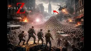WORLD WAR Z / NEW YORKDA 😮1 MILLION ZOMBIE ☠ #2 /  UZBEKCHA GAMEPLAY!