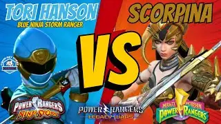 Power Rangers Legacy Wars | Tori Hanson Vs Scorpina