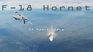 The HMD Is Wall Hacks! | F-18 HORNET | PVP | Open Conflict | Digital Combat Simulator | DCS | VR