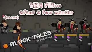 two idiots finally beat the pit before demo 5 (Block Tales)