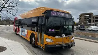 Fairfax Connector 2023 New Flyer XD40 7930 On Route 463 Ride
