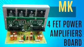 Stk module MK transistor type power amplifier board review Tamil