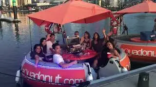 BBQ Boat Hire Melbourne| Aquadonut|Yarra River Boat Hire