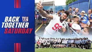 Giants Fans are BACK at Training Camp! | Back Together Saturday