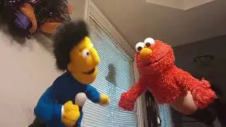 Guy smiley spanks elmo's Butt/Grounded