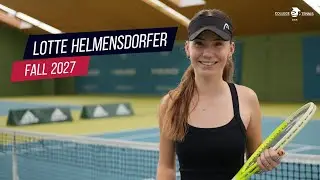 Lotte Helmensdorfer (Fall 2027)| #222 GER & #21 (2008) | est. UTR 8.5&ndash;9.0 | GPA 3.9 | College Video
