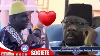 Incroyable : Sam Mboup chante les louanges de Serigne Moustapha ,l’assistance est émue…!