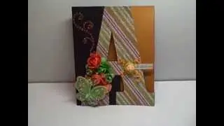 A is For All About You Card - The Cutting Cafe Design Team Project