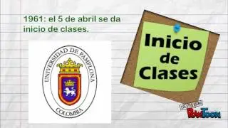 linea de tiempo unipamplona