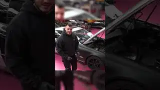 Wir bereiten das Auto auf die Folie vor🔥🔥#carmods #mercedes #carwrap