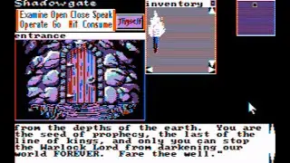 Shadowgate (PC/DOS) 1988, Mindscape, Icom