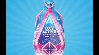 Спрей для удаления пятен с ткани Astonish Oxy Active. Удаляет пятна с одежды. Используется для предварительной обработки.
