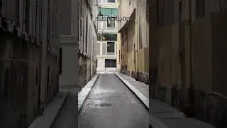 The most haunted street in Paris! #shorts