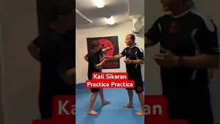 Kali Sikaran: Practice Makes Progress in Kali Empty Hands-Kali Sticks  #kali #kaliemptyhands #short