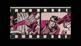 Double Life of Private Strong (Jack Kirby art) Cover film strip closeup, plus story