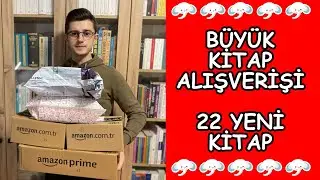 BÜYÜK KİTAP ALIŞVERİŞİ 22 YENİ KİTAP!