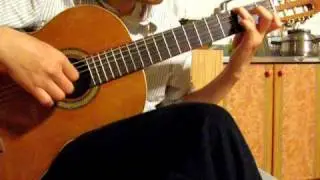 Say Anything - X Japan. classical guitar solo.
