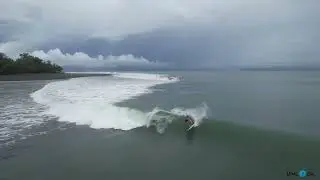 Surfing Pavones - Rainy Season Swell