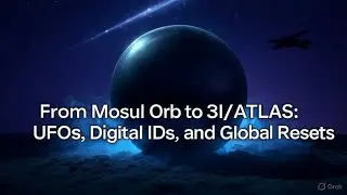 From Mosul Orb to 3I/ATLAS:  UFOs, Digital IDs, and Global Resets