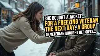 She Bought a Jacket for a Freezing Veteran  The Next Day, a Group of Veterans Brought Her Gifts . .
