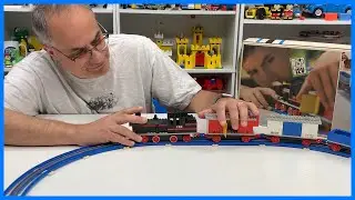 Vintage LEGO 12V Train Set 720 from 1969!