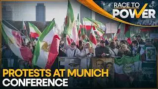 Munich Conference Protests: Iranians Protest Against Shah of Iran & Supreme Leader | Race To Power