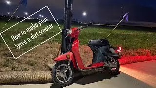 Honda Spree gets some upgrades!