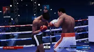 Undisputed Body shot leads to a knockout. He's not getting up.