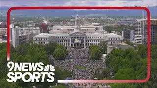 Crowds flood downtown Denver for Nuggets celebration parade