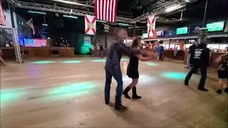 Traveling Cha Cha Partner Dance By Dennis & Connie McQuire To Music With Tracy At Renegades On 8 19