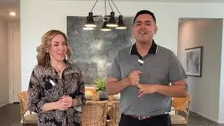 Kasandra Prieto, realtor Coldwell Banker visiting Luis Ortiz Realtor at KB homes in Sahuarita, AZ