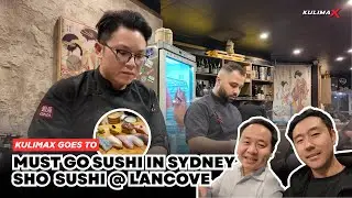 $10 SUSHI to BLACK TRUFFLE WAGYU?! Hidden Gem in Sydney - SHO SUSHI SYDNEY Experience