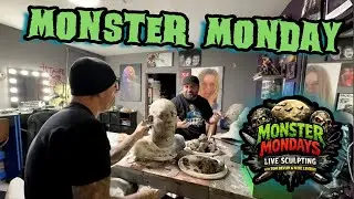 Monster Mondays! Inside the FX Lab: Live Sculpting, Movie & Creature Talk (Full Stream Replay)