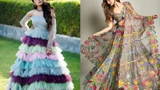 Net Lehenga Designs ||Muskan Trends ||#netlehenga #netlehengadesigns #netlehengacholi #shorts #short
