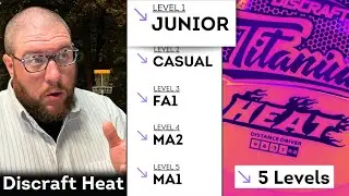 Exploring the flight of the Discraft Heat at 5 different levels | The Disc is in the Details
