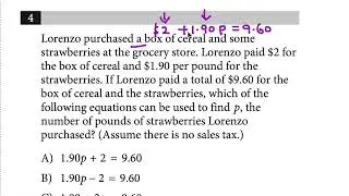 How to handle Absolute Value & Word Problem Curveballs on the SAT. Bundle 7, Module 1, Q 3,4