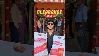 Clearance Sale🔥#Spp #Spperode #sppsilkscoimbatore #sppsilks #erodereels #offer #ClearanceSale #dress