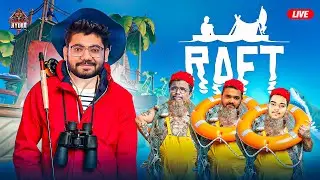 🔴OO DARIYAAA!! 😂 - Raft with Team HYDRA!