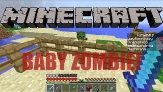 MINECRAFT MONDAYS  Ep. 2 BABY ZOMBIE