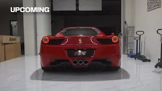 F1 sound IPE Exhaust on Ferrari 458 Italia | High pitch F1 sound version
