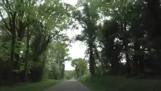 Driving From 56480 Saint Aignan To 22570 Bon Repos, Brittany, France 28th April 2015