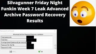 Silvagunner Week 7 Leak Advanced Archive Password Recovery Results