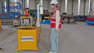 4 In 1 C channel purlin making machine#studandtrackmachine#cchannelrollformingmachine