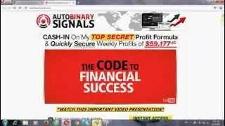 Auto binary signals discount 50% - Only Today : 49$