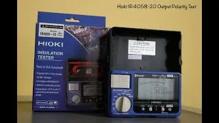 Hioki IR4058-20 Insulation Tester Output Polarity Test